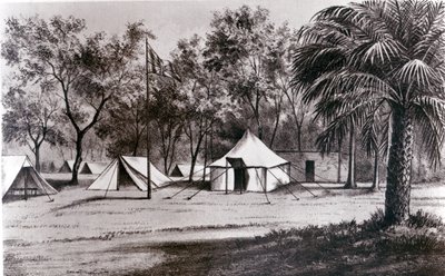 Campo di Lord Wolseley a Korti da English School